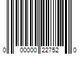 Barcode Image for UPC code 000000227520