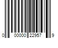 Barcode Image for UPC code 000000229579