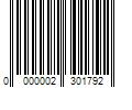 Barcode Image for UPC code 0000002301792