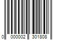 Barcode Image for UPC code 0000002301808