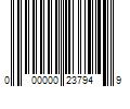 Barcode Image for UPC code 000000237949