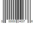 Barcode Image for UPC code 000000240376