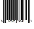 Barcode Image for UPC code 000000240413