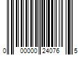 Barcode Image for UPC code 000000240765