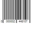 Barcode Image for UPC code 0000002448107