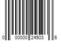 Barcode Image for UPC code 000000245036