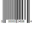 Barcode Image for UPC code 000000245364