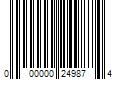 Barcode Image for UPC code 000000249874