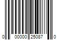 Barcode Image for UPC code 000000250870