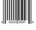 Barcode Image for UPC code 000000250979