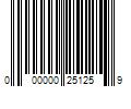 Barcode Image for UPC code 000000251259