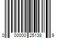 Barcode Image for UPC code 000000251389