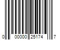 Barcode Image for UPC code 000000251747