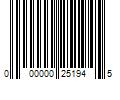 Barcode Image for UPC code 000000251945