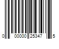 Barcode Image for UPC code 000000253475