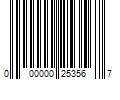 Barcode Image for UPC code 000000253567