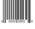 Barcode Image for UPC code 000000255325