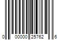 Barcode Image for UPC code 000000257626