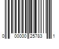 Barcode Image for UPC code 000000257831