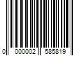 Barcode Image for UPC code 0000002585819