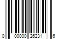 Barcode Image for UPC code 000000262316