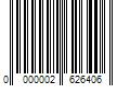 Barcode Image for UPC code 0000002626406