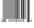 Barcode Image for UPC code 000000262965