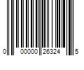 Barcode Image for UPC code 000000263245