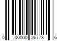 Barcode Image for UPC code 000000267786