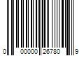 Barcode Image for UPC code 000000267809