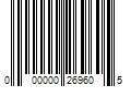 Barcode Image for UPC code 000000269605