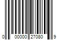 Barcode Image for UPC code 000000270809