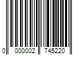 Barcode Image for UPC code 0000002745220