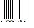 Barcode Image for UPC code 0000002798707