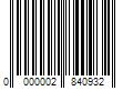 Barcode Image for UPC code 0000002840932