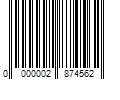 Barcode Image for UPC code 0000002874562