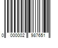 Barcode Image for UPC code 0000002987651