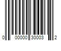 Barcode Image for UPC code 000000300032