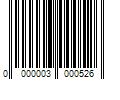 Barcode Image for UPC code 0000003000526