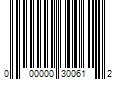 Barcode Image for UPC code 000000300612