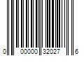 Barcode Image for UPC code 000000320276