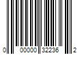 Barcode Image for UPC code 000000322362