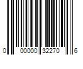 Barcode Image for UPC code 000000322706