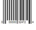 Barcode Image for UPC code 000000324724