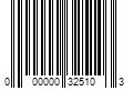 Barcode Image for UPC code 000000325103