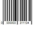 Barcode Image for UPC code 0000003311134