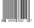 Barcode Image for UPC code 000000332217