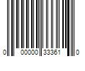 Barcode Image for UPC code 000000333610