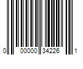 Barcode Image for UPC code 000000342261