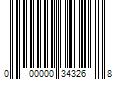 Barcode Image for UPC code 000000343268